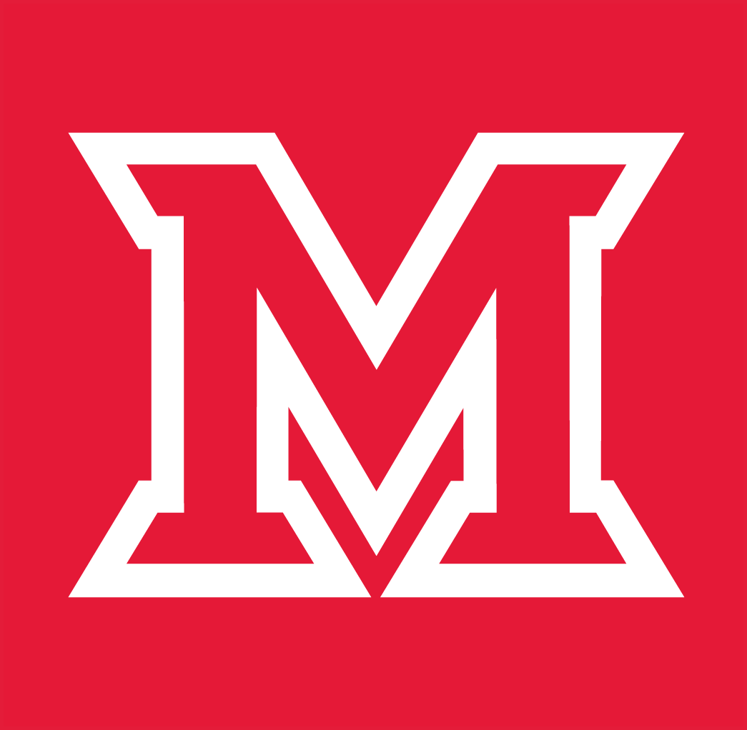 Miami (Ohio) Redhawks 2014-Pres Primary Dark Logo v2 diy iron on heat transfer